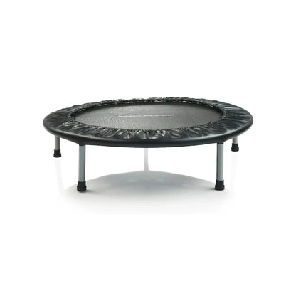 36 Inch Foldable Fitness Trampoline with 114KG Weight Capacity, Durable Springs, 5-Piece Steel Frame & High Elastic Jumping Mat for Indoor Exercise, Rebounding & Home Gym Workout