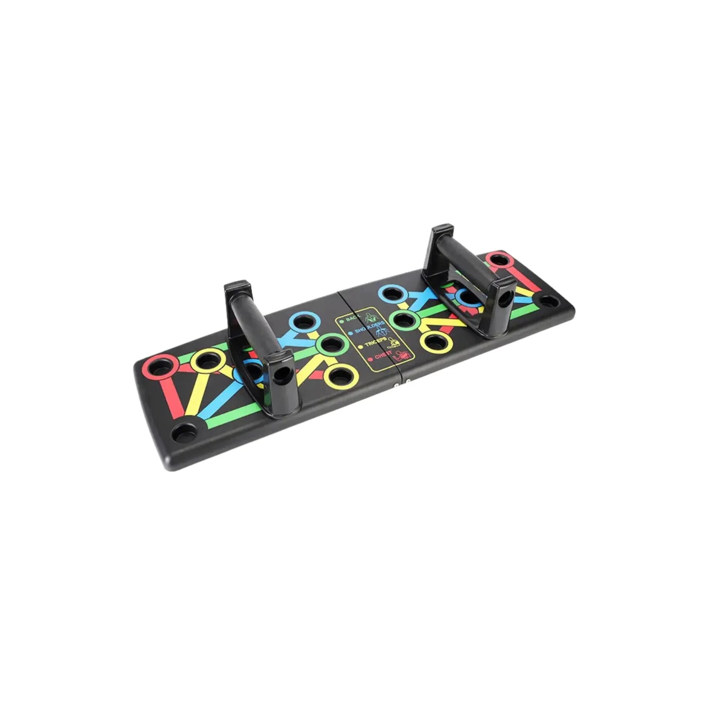 14 in 1 Foldable Push Up Board with Color-Coded Training System | Portable Push-Up Stand for Chest, Shoulders, Triceps & Back Workout | Home Gym Fitness Equipment for Men & Women