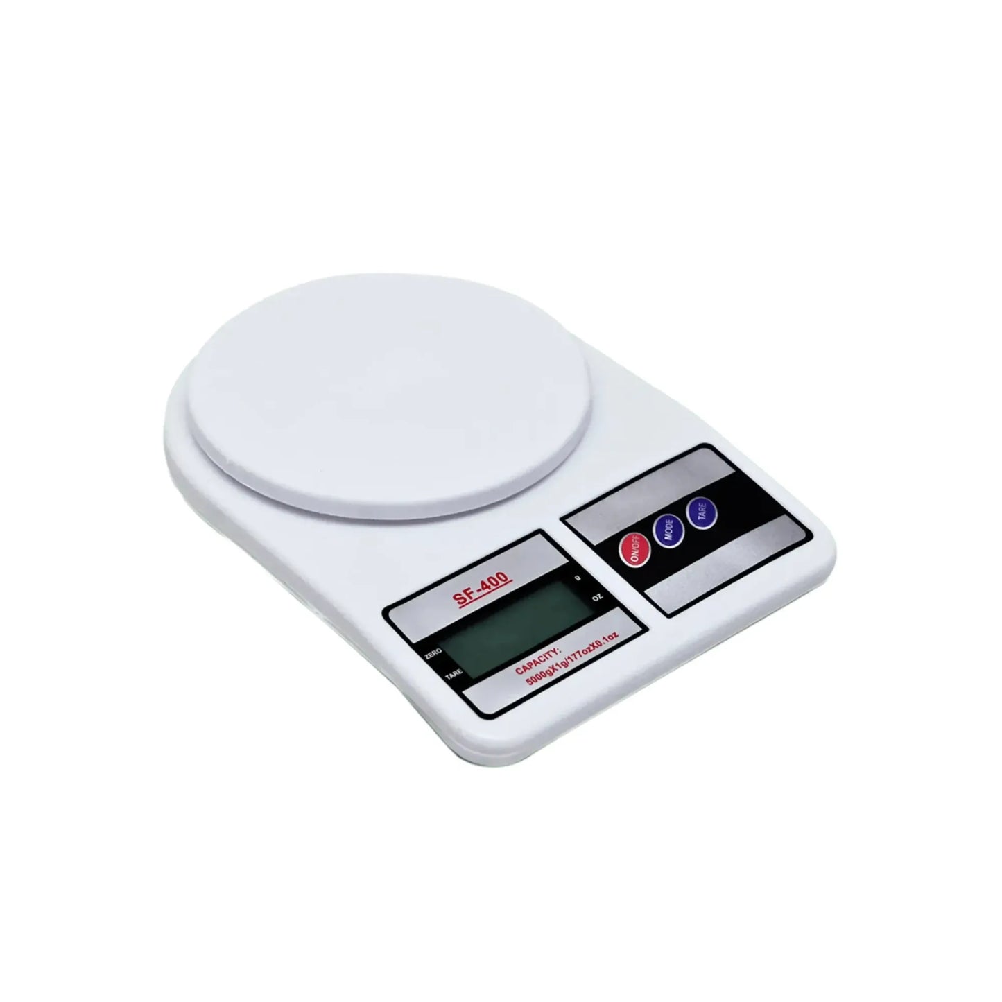 SF-400 Electronic Digital Kitchen Scale 10KG Capacity with 1g Accuracy, LCD Display, Unit Conversion, Tare Function & Auto Power Off | Battery Operated 2 × AA BatteriesFood Weighing Scale