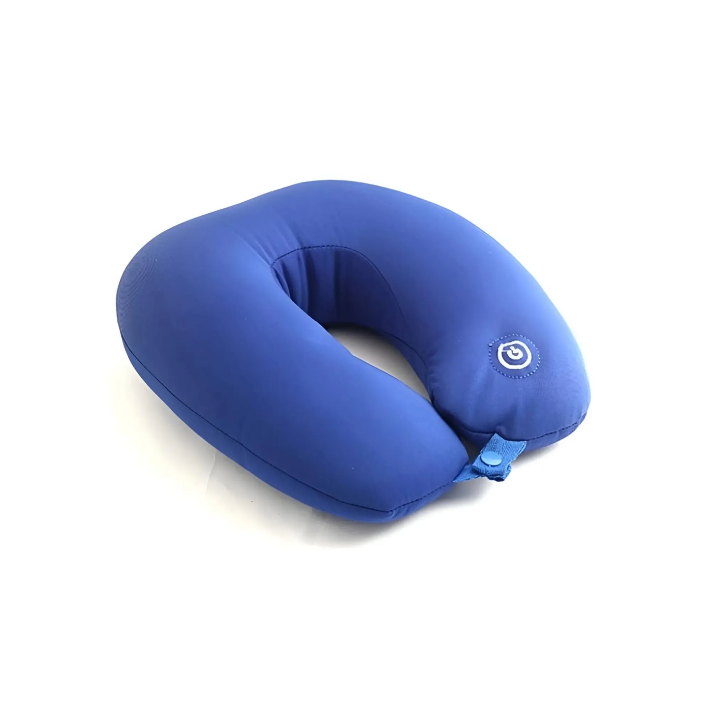 Travel Neck Massager Pillow U-Shape Vibrating Neck Cushion with Flannel Material, M+emory Foam, MP3 Support & 2 AA Battery Power Supply